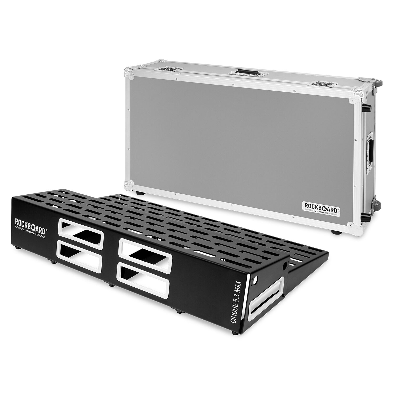 RockBoard Pedalboard 82,6x49,8 2 livelli con flight case